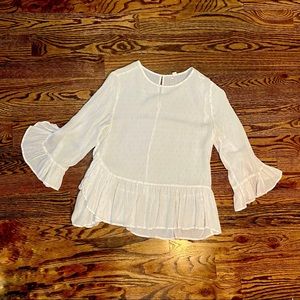 Melrose & Market relaxed peplum blouse